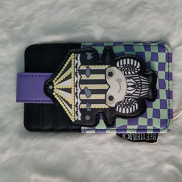 Beetlejuice Carousel Mini Backpack/Card Holder Bundle - Picture 10 of 14